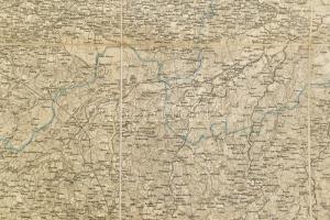 1871 [Scheda, Joseph (1815-1888)]: Kelet-Európa (Lengyelország, Ukrajna, stb.), 9 db acélmetszetű té...