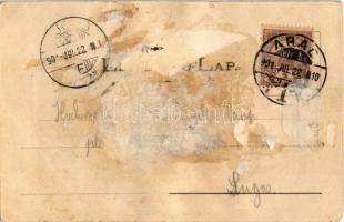 1901 Arad, Kass sörcsarnoka, terasz és belső pincérekkel. Honisch udvari fényképész felvétele / beer...