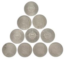 1967. 5Ft Cu-Ni-Zn "Kossuth" (10x) T:AU,XF patina Adamo F8.2