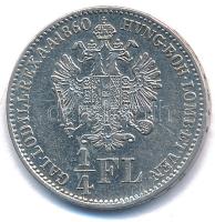 1860B 1/4Fl Ag "Ferenc József" T:AU,XF
Adamo M12