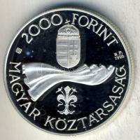 1996. 2000Ft Ag "50 éves a Ft" T:PP Csak 5000db!