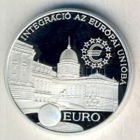 1997. 2000Ft Ag "Integráció az EU-ba-EURO I" T:PP