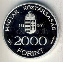 1997. 2000Ft Ag "Integráció az EU-ba-EURO I" T:PP