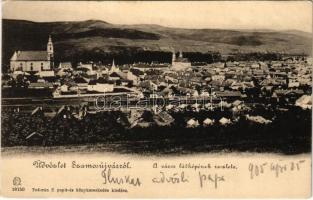 1905 Szamosújvár, Gherla; vasútállomás. Todorán E. kiadása / railway station