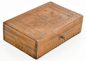 Réz gyertyatartó, jelzés nélkül, m: 20 cm