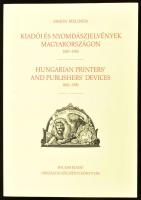 Simon Melinda: Kiadói és nyomdászjelvények Magyarországon 1801-1900. Bp., 2012, OSZK-Balassi. 396 p. Kiadói papírkötés.