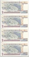 Törökország 2005. 1L (7db) sorszámkövető T:UNC
Turkey 2005. 1 Lira (7pcs) consecutive serials C:UNC...
