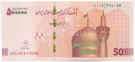 Irán DN (2018-2022) 500.000R T:UNC
Iran ND (2018-2022) 500.000 Rials C:UNC