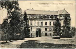 1915 Körmend, Herczeg Batthyány várkastély. Slavik Ferencz kiadása