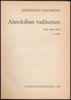 Széchenyi Zsigmond: Alaszkában vadásztam. Világjárók 145. Bp., 1982, Gondolat. Kiadói kartonált papí...