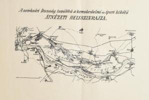 1922 A budapesti kereskedelmi és ipari kikötő (Csepel) területén folyamatban lévő építkezések, 33,5×...