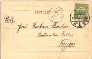 1906 Arad, Indóház, vasútállomás / railway station (fl)