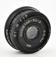 Industar-50-2 3,5/50 objektív, tartóban