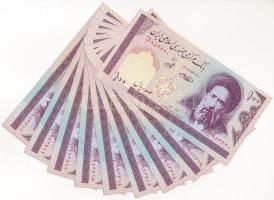 Irán DN (1985-2006) 100R (10db) sorszámkövető T:UNC Iran ND (1985-2006) 100 Rials (10pcs) consecutive serials C:UNC