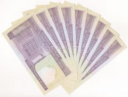 Irán DN (1985-2006) 100R (10db) sorszámkövető T:UNC
Iran ND (1985-2006) 100 Rials (10pcs) consecuti...