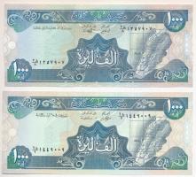 Libanon 1988-1991. 1000L (2xklf) T:UNC 
Lebanon 1988-1991. 1000 Livres (2xklf) T:UNC 
Krause P#69a...