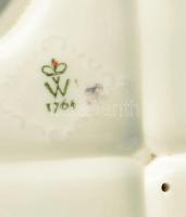 Wallendorf primadonna, biszkvit és mázas porcelán, jelzéssel, kis kopottsággal, m: 20 cm