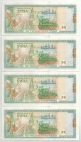 Szíria 1997. 1000P (4db) sorszámkövető T:UNC Syria 1997. 1000 Pounds (4pcs) consecutive serials C:UN...