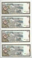 Szíria 1998. 500P (4db) T:UNC Syria 1998. 500 Pounds (4pcs) C:UNC Krause P#111