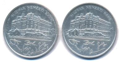 1993. 200Ft Ag "MNB" (2x) T:AU,XF 
Adamo F13