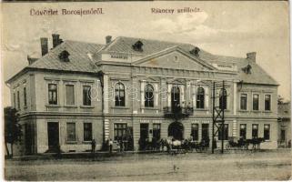 1910 Borosjenő, Borosineu, Ineu; Rákóczy szálloda / hotel (b)