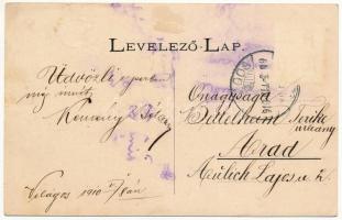 1910 Világos, Siria; Bohus kastély, szálloda Mátyás királyhoz / castle, hotel. Art Nouveau (r)