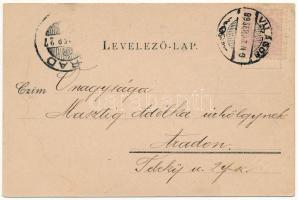 1899 (Vorläufer) Világos, Siria; Bohus kastély, Római katolikus templom, Fegyverletételi aláíró-szob...