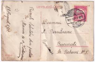 1911 Sepsiszentgyörgy, Sfantu Gheorghe; Állami polgári leányiskola / girls' school (b)