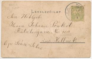 Fenyőfalva, Gierelsau, Girelsau, Giresa, Brad, Bradu; látkép. W. Prischak kiadása / general view (b)