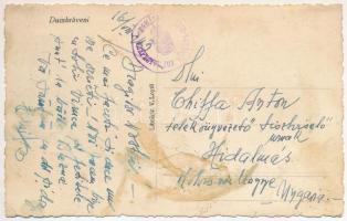 1943 Erzsébetváros, Dumbraveni; Primaria / városháza / town hall (fl)