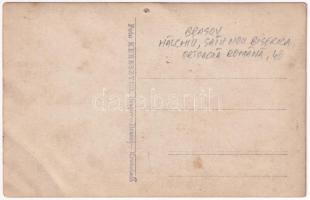 Barcaújfalu, Satu Nou (Holtövény, Halchiu); Biserica ort. rom. / Román ortodox templom / Romanian Or...