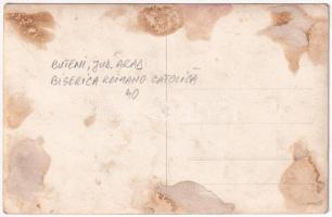 Buttyin, Körösbökény, Buteni, Bucin; Római katolikus templom / Biserica catolica / Catholic church. ...