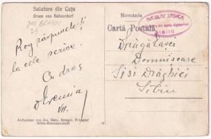 Kaca, Katzendorf, Cata; Biserica ort. rom. / Gr.-or. Kirche / Román ortodox templom / Romanian Ortho...