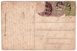 1921 Egrestő, Agristeu; Református parókia. Fogyasztási szövetkezet kiadása / Calvinist parish (fl)