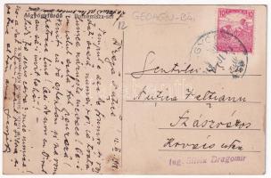 1918 Feredőgyógy, Fürdőgyógy, Algyógyfürdő, Geoagiu-Bai, Feredeu; Bornemisza sor / street view (fl)