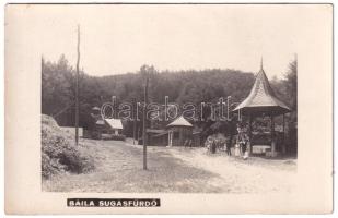 Sugásfürdő, Baile Sugas (Sepsiszentgyörgy, Sfantu Gheorghe); fürdő / spa, bath. photo (ragasztónyom / glue marks)