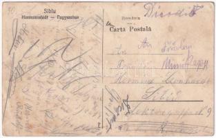 1929 Nagyszeben, Hermannstadt, Sibiu; Restaurant de Gradina Kenzel / Garten Restaurant Kenzel / Kenz...