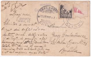 1928 Csernátfalu, Cernat, Cernatul (Négyfalu, Sacele); templomok / churches. Henric Lang (Brassó, Br...