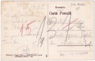 1925 Borosjenő, Borosineu, Ineu; Moseea turceasca / Török mecset. I. Ungar kiadása / Turkish mosque ...