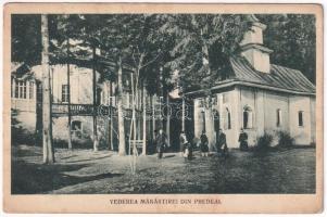 1931 Predeál, Predeal; Manastirea / kolostor / monastery (fa)