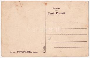 Tusnádfürdő, Baile Tusnad; Bencze villa, Lily villa, Clara villa. Andrásofszky bazár kiadása / villa...