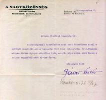 Jávor László a szomorú vasárnap szövegírójának aláírt levele