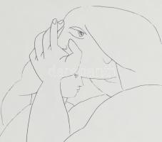 Amerigo Tot (1909-1985): Női aktok. Szitanyomat, papír, jelzett, 43×30,5 cm