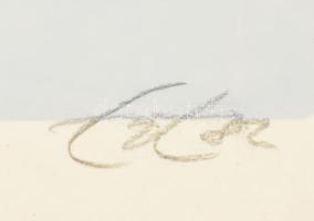 Amerigo Tot (1909-1985): Női aktok. Szitanyomat, papír, jelzett, 43×30,5 cm