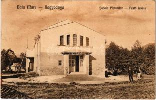 1924 Nagybánya, Baia Mare; Festő iskola / art school (fl)