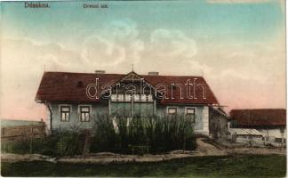 1917 Désakna, Ocna Dejului; Orvosi lak. Moskovitz Vilmos kiadása / doctor's house