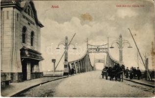 Arad, Gróf Károlyi Gyula híd (Erzsébet híd) / bridge (Rb)