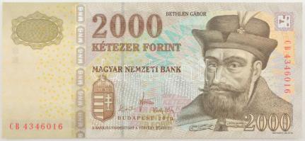 2010. 2000Ft "CB" T:UNC,AU