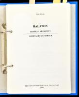 Deák István: Balaton. Hajózási kézikönyv. Schiffahrts Handbuch. Bp., 1999-2002., MH Térképészeti Hivatal. Spirál-kötésben.