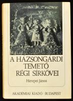 Herepei János: A házsongárdi temető régi sírkövei. Bp., 1988, Akadémia. Kiadói egészvászon-kötés, papír védőborítóban.